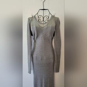 Vintage Asos Sheer Top Sweater Dress NWOT​​​